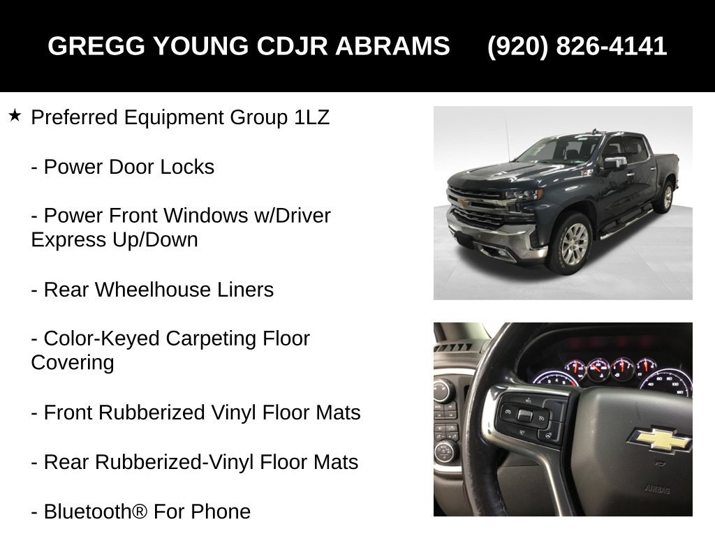 Used 2019 Chevrolet Silverado 1500 LTZ AWD/4WD image 13
