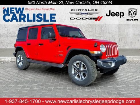 Used 2020 Jeep Wrangler Unlimited Sahara AWD/4WD image 1