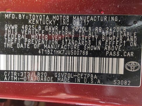 Used 2018 Toyota Camry XSE FWD image 33