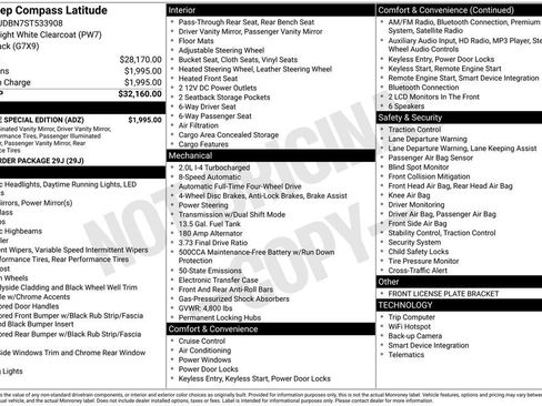 Used 2025 Jeep Compass Latitude w/ Altitude Special Edition image 11