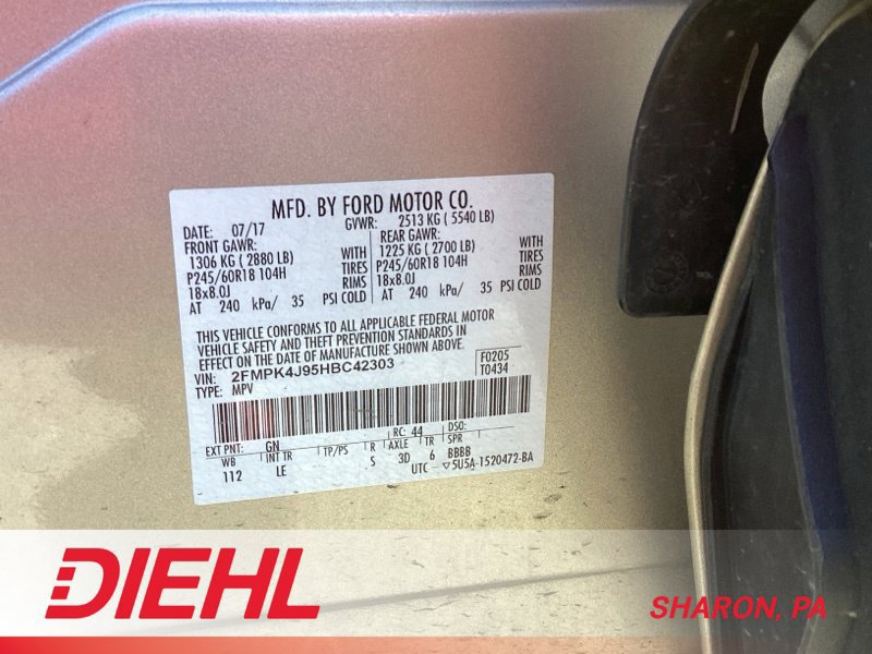 Used 2017 Ford Edge SEL w/ Equipment Group 201A AWD/4WD image 9