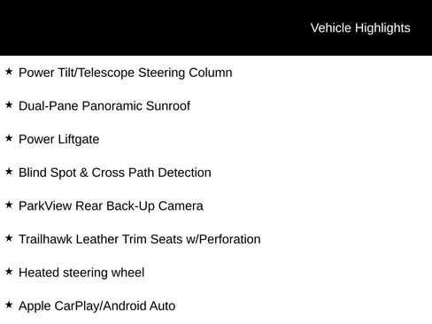 Used 2018 Jeep Grand Cherokee Trailhawk w/ Trailhawk Luxury Group image 11