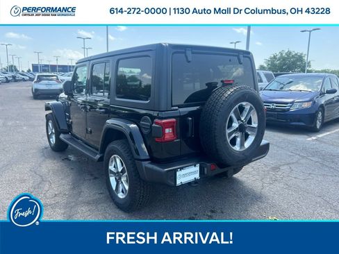 Used 2021 Jeep Wrangler Unlimited Sahara w/ Uconnect 4C Nav & Sound Group AWD/4WD image 6
