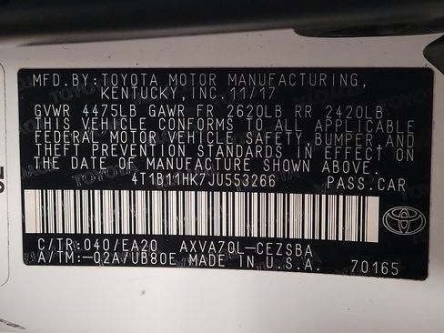 Used 2018 Toyota Camry SE w/ Audio Package image 33