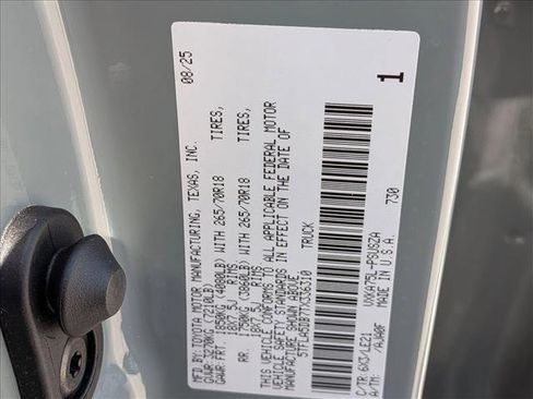 Used 2026 Toyota Tundra SR5 w/ SR5 Premium Package AWD/4WD image 24