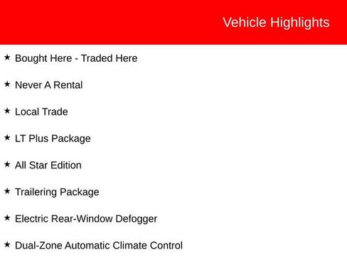 Used 2018 Chevrolet Silverado 1500 LT w/ All Star Edition image 4