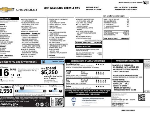 Used 2021 Chevrolet Silverado 1500 LT image 24