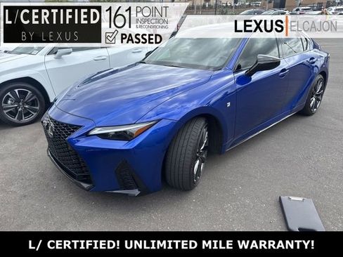 Certified 2025 Lexus IS 350 F Sport RWD image 1