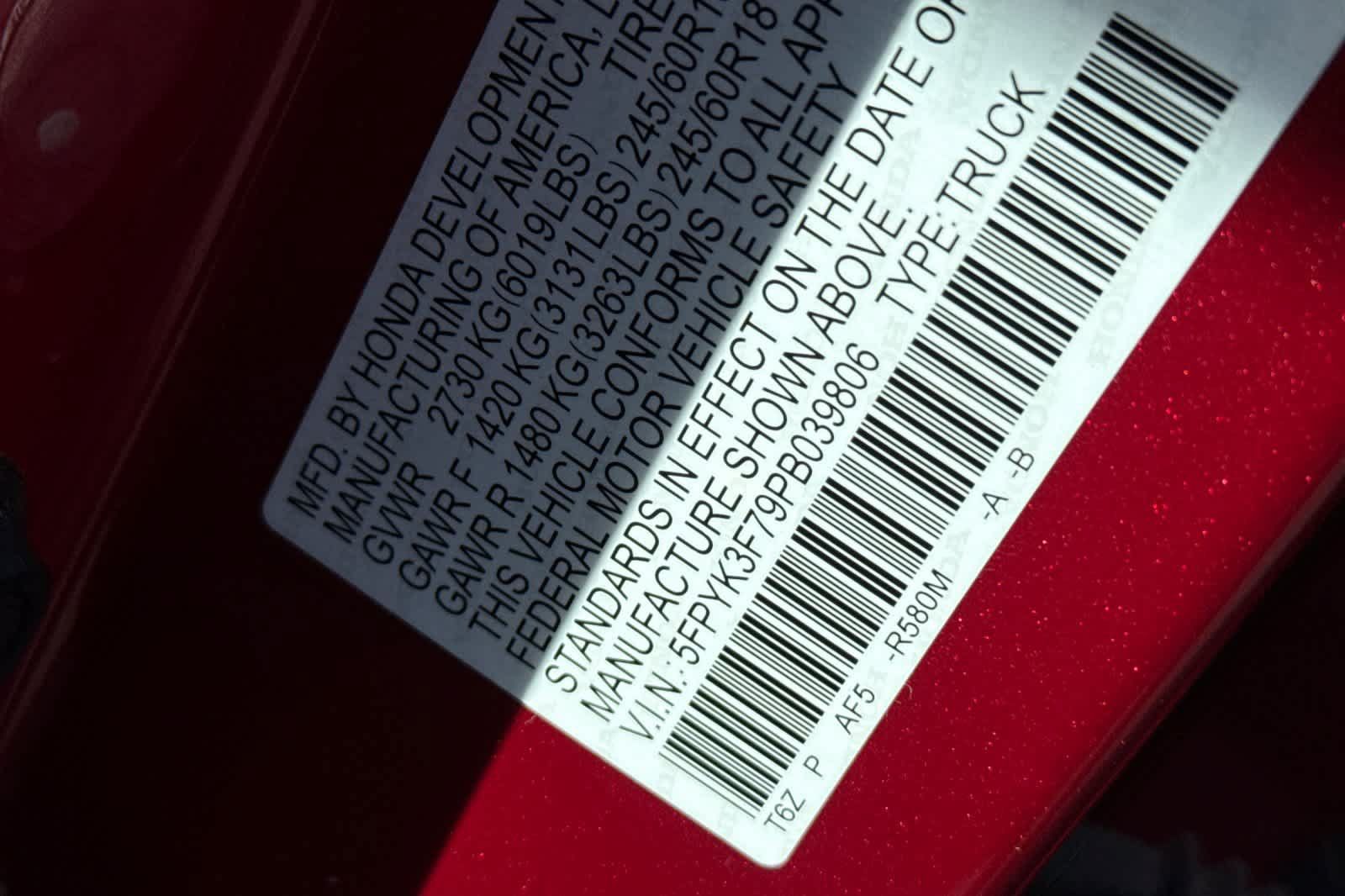 Used 2023 Honda Ridgeline RTL-E image 28