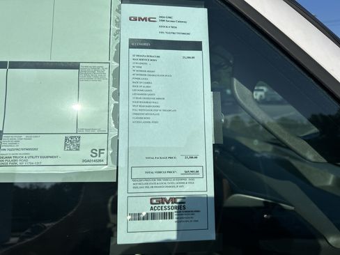 New 2026 GMC Savana 3500 w/ Power Convenience Package RWD image 20