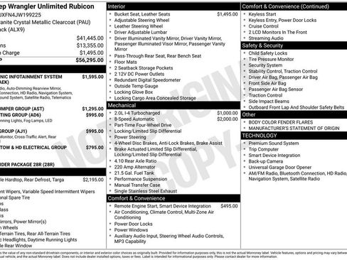 Used 2018 Jeep Wrangler Unlimited Rubicon image 31