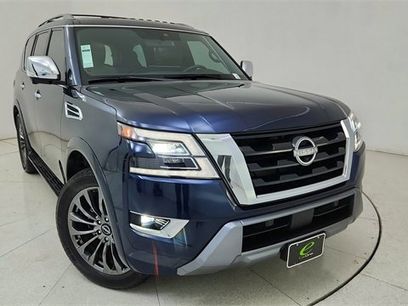 Used 2023 Nissan Armada Platinum w/ Captain's Chairs Package