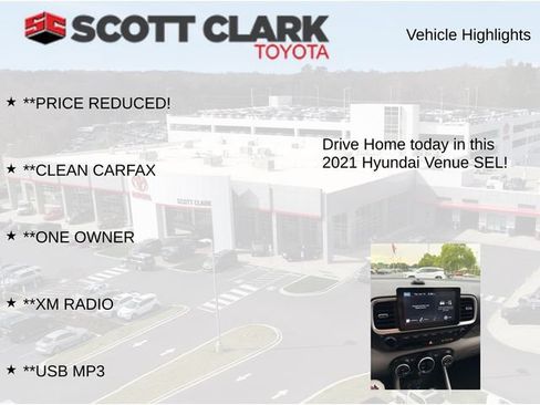 Used 2021 Hyundai Venue SEL w/ Cargo Package FWD image 10