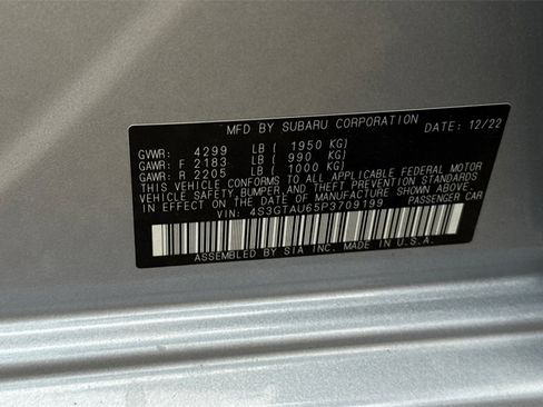 Used 2023 Subaru Impreza 2.0i Limited w/ Popular Package #3 image 36