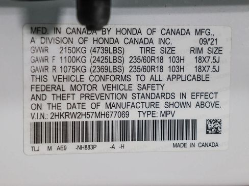 Used 2021 Honda CR-V EX image 42