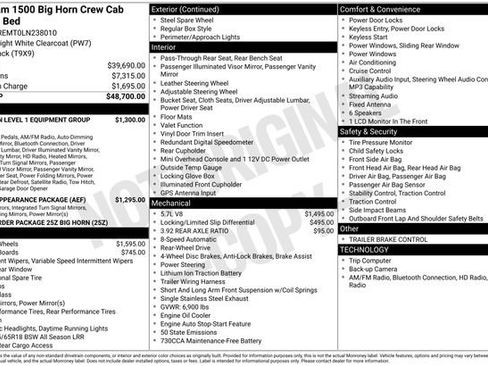 Used 2020 RAM 1500 Big Horn RWD image 7
