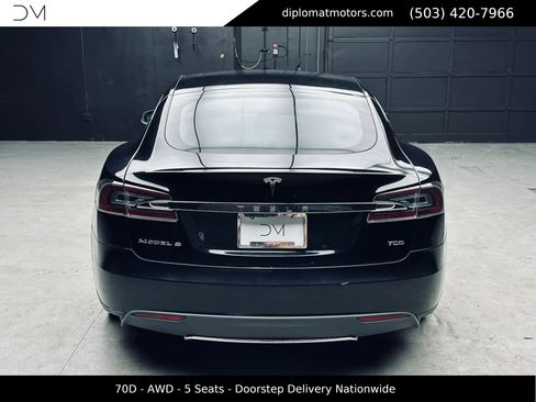 Used 2015 Tesla Model S 70D AWD/4WD image 6