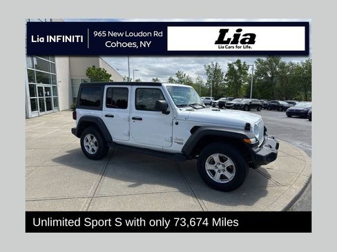 Used 2018 Jeep Wrangler Unlimited Sport S AWD/4WD image 1