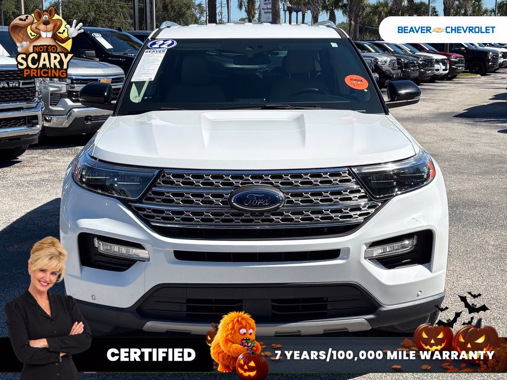 Used 2022 Ford Explorer Limited w/ Equipment Group 301A RWD image 3
