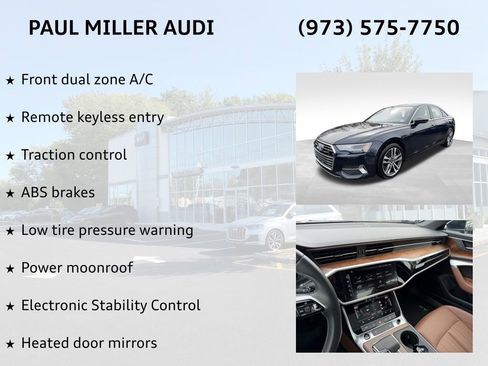 Certified 2023 Audi A6 2.0T Premium w/ Convenience Package AWD/4WD image 8