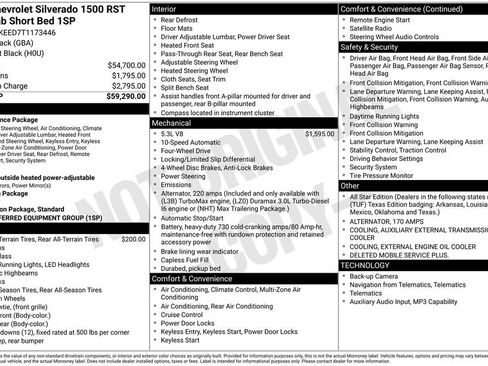 New 2026 Chevrolet Silverado 1500 RST AWD/4WD image 4