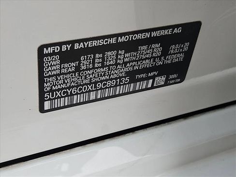 Used 2020 BMW X6 xDrive40i w/ Executive Package image 26