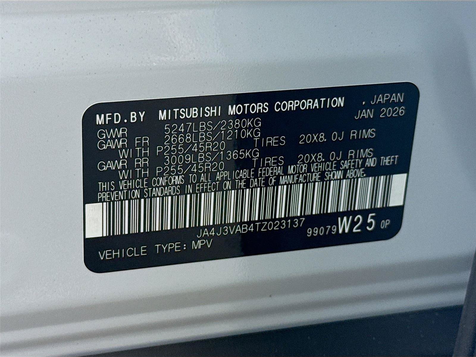 New 2026 Mitsubishi Outlander SE FWD image 33