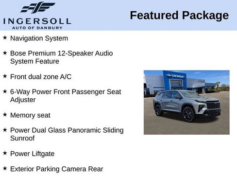 Used 2025 Chevrolet Traverse RS w/ LPO, Floor Liner Package image 8