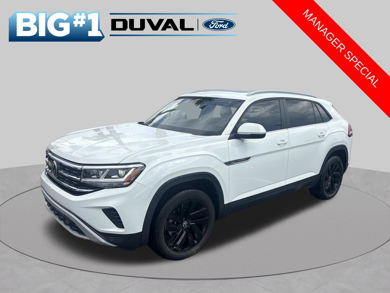 Used 2022 Volkswagen Atlas Cross Sport SE w/ Panoramic Sunroof Package AWD/4WD image 2