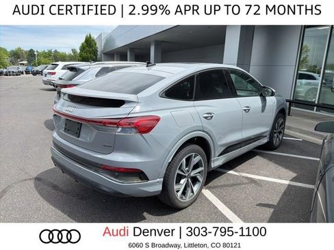 Used 2023 Audi Q4 e-tron Prestige w/ Black Optic Package AWD/4WD image 3
