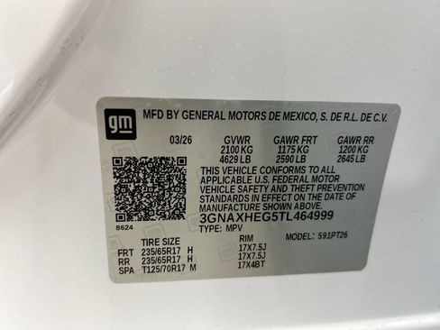 New 2026 Chevrolet Equinox LT w/ Safety and Technology Package FWD image 28