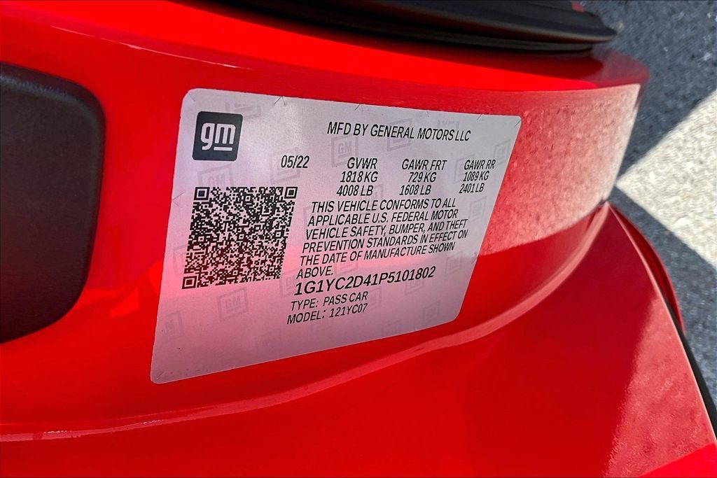 Used 2023 Chevrolet Corvette Stingray Premium Cpe w/ 3LT RWD image 21