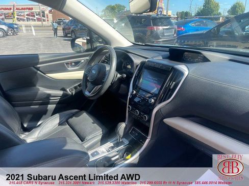 Used 2021 Subaru Ascent Limited w/ Technology Package image 9