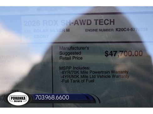 New 2026 Acura RDX Technology Package image 41