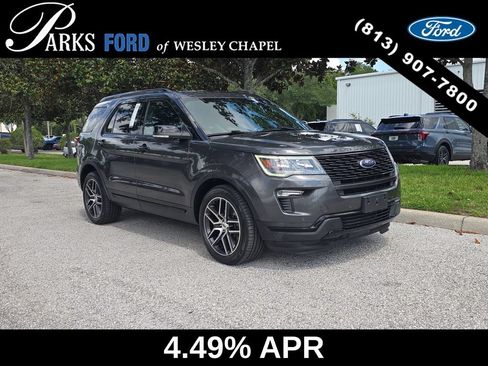 Certified 2019 Ford Explorer Sport AWD/4WD image 1