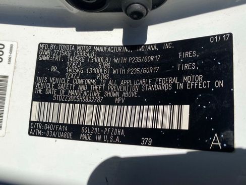 Used 2017 Toyota Sienna L image 20