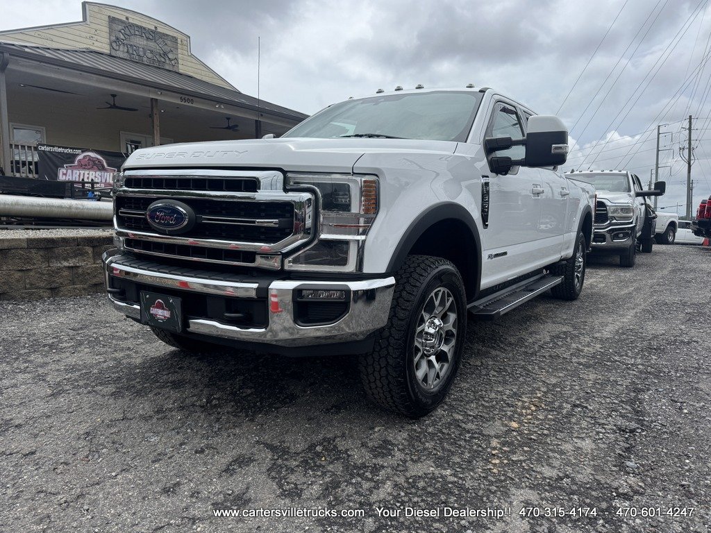 Used 2020 Ford F350 Lariat w/ Lariat Ultimate Package AWD/4WD image 3
