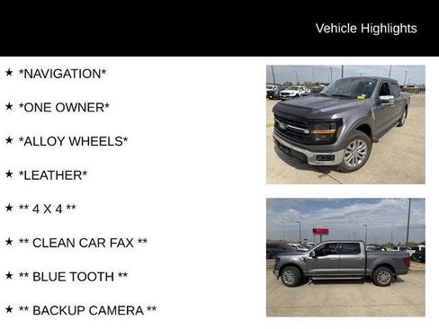 Certified 2024 Ford F150 XLT w/ Equipment Group 302A MID AWD/4WD image 4