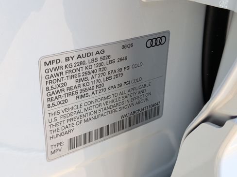 New 2026 Audi Q3 quattro 2.0T AWD/4WD image 45