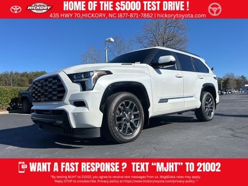 Used 2025 Toyota Sequoia Platinum image 1