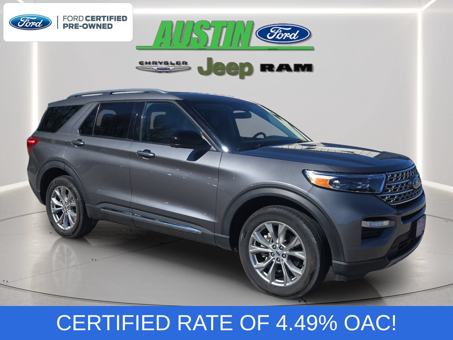 Certified 2023 Ford Explorer Limited AWD/4WD image 7