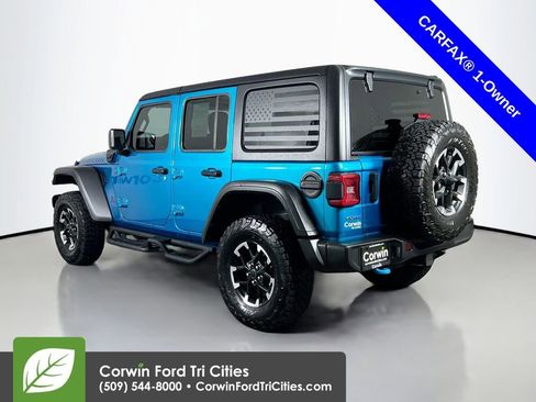 Used 2024 Jeep Wrangler Unlimited Rubicon 4xe w/ Technology Group image 11