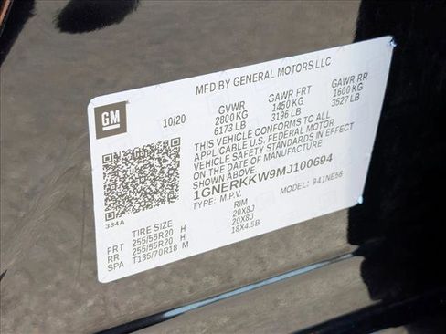 Used 2021 Chevrolet Traverse Premier w/ Redline Edition FWD image 26