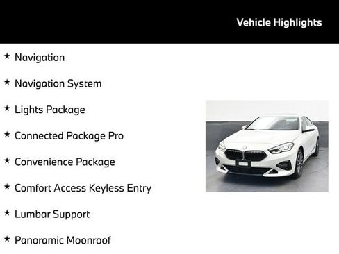 Used 2021 BMW 228i Gran Coupe w/ Convenience Package FWD image 5