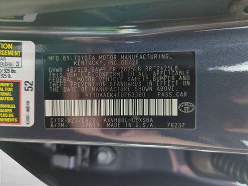 New 2026 Toyota Camry SE FWD image 17