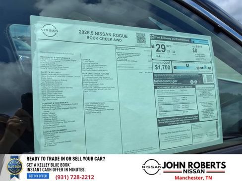 New 2026 Nissan Rogue SV AWD/4WD image 19