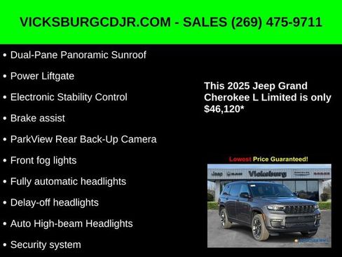 New 2025 Jeep Grand Cherokee L Limited image 27
