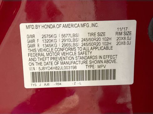 Used 2018 Acura MDX SH-AWD w/ Advance Package image 12