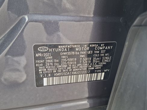 Used 2021 Hyundai Santa Fe Limited AWD/4WD image 26