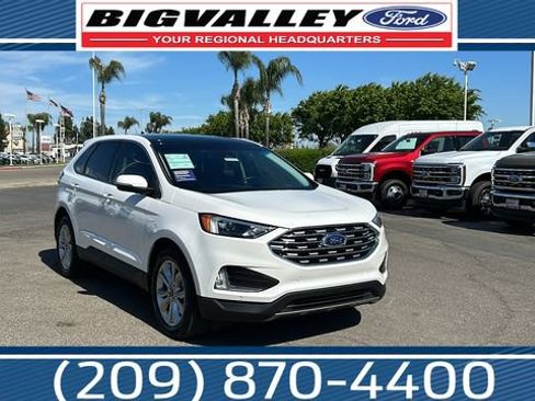 Certified 2023 Ford Edge Titanium w/ Class II Trailer Tow Package image 1